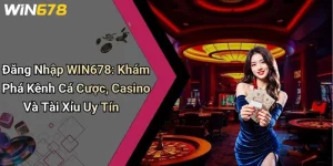 Đăng Nhập WIN678: Khám Phá Kênh Cá Cược, Casino Và Tài Xỉu Uy Tín