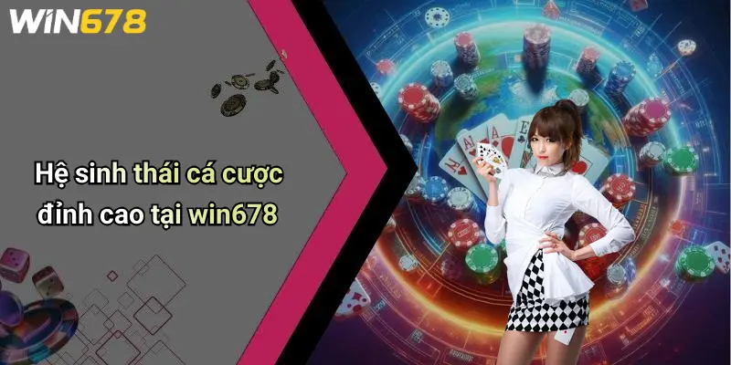 Hệ sinh thái cá cược đỉnh cao tại win678